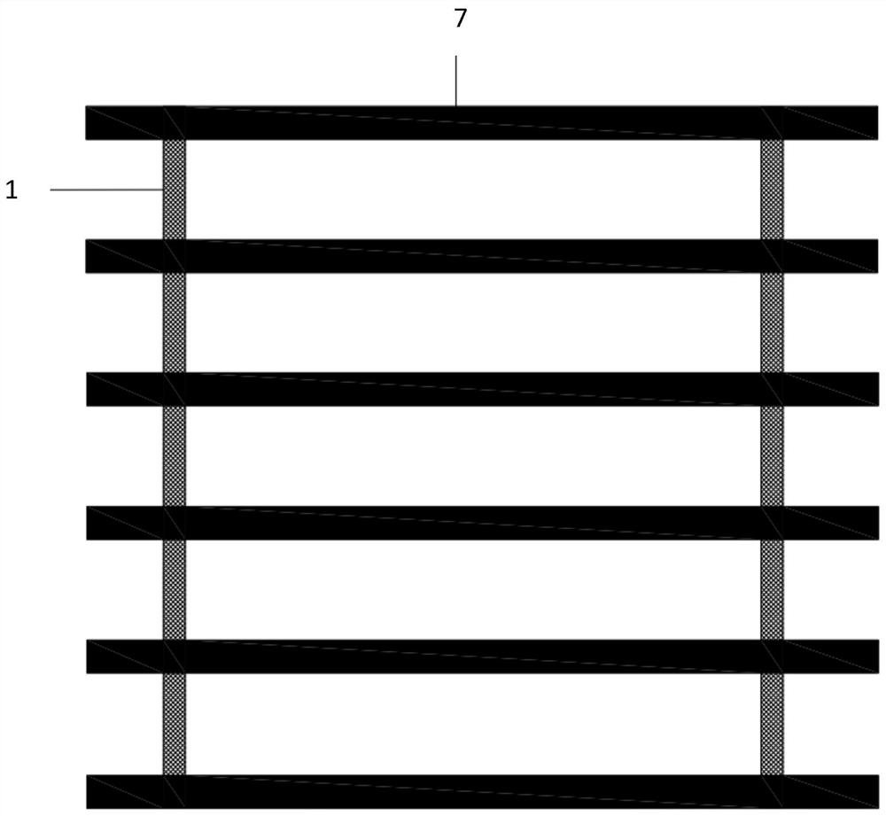 Steel bar corrosion evaluation method based on magnetic field principle