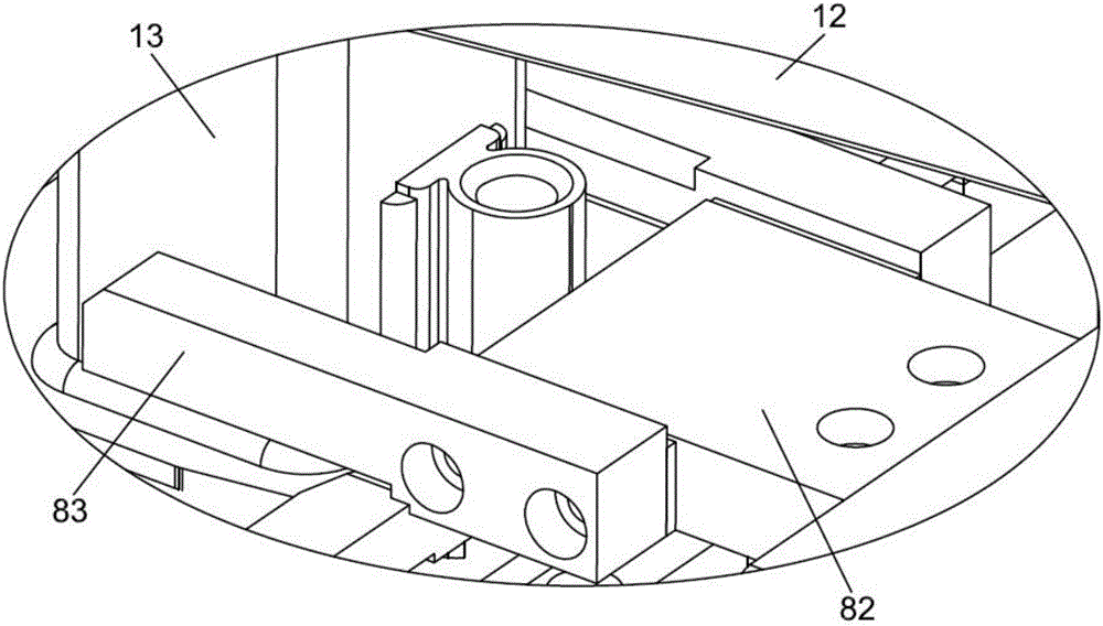 Welding tool of anti-collision beam and mounting plate