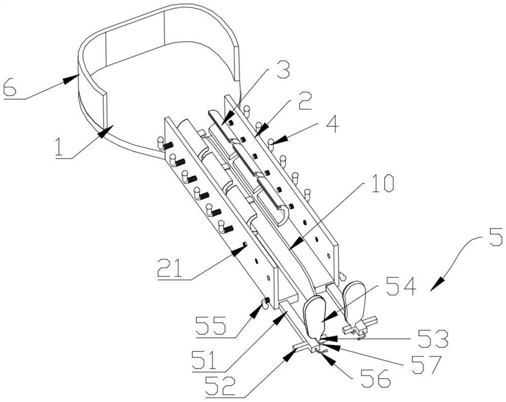 Sitting type O-shaped leg correcting device