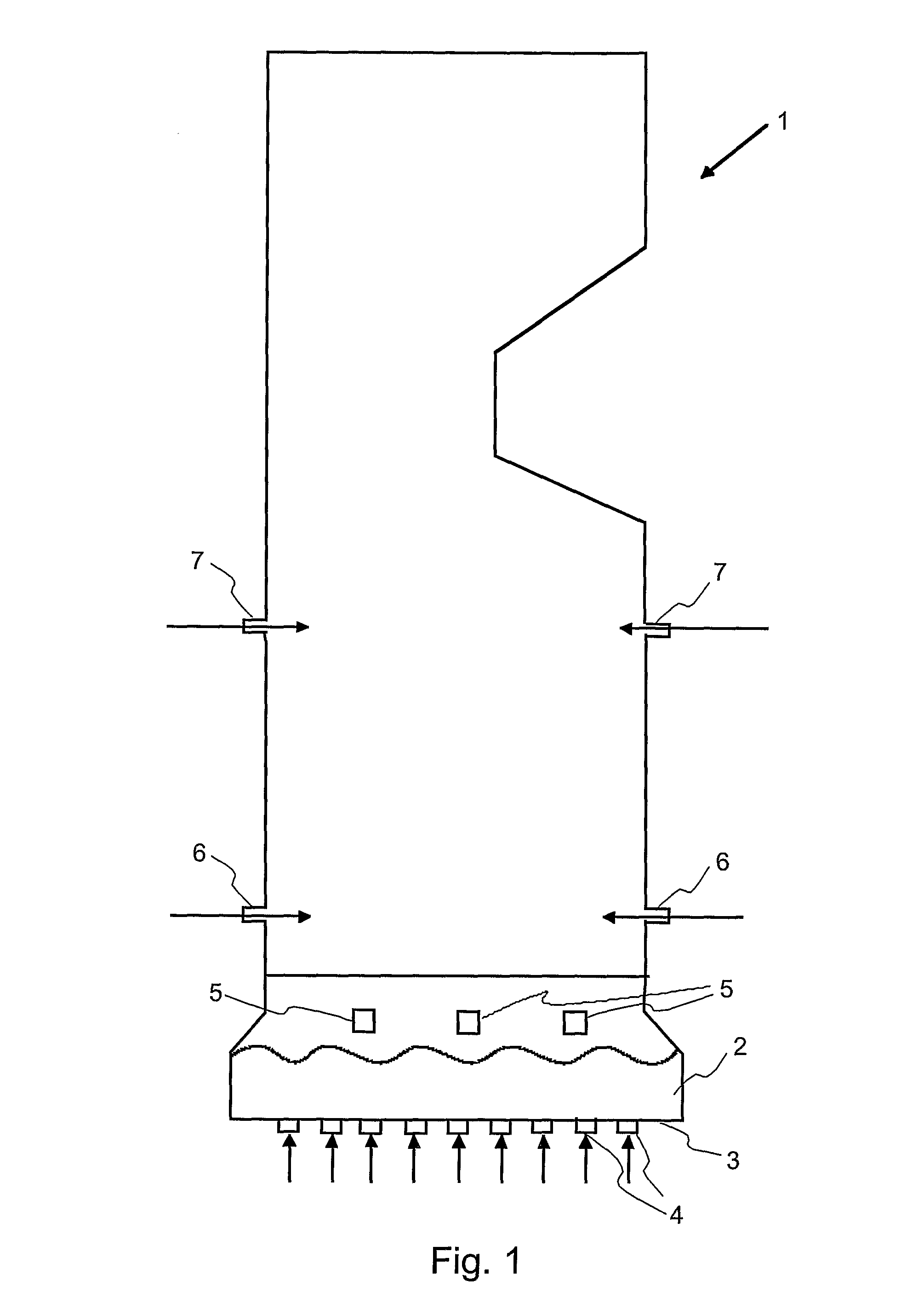 Method For Reducing Nitrogen Oxide Emissions of a Bubbling Fluidized Bed Boiler and an Air Distribution System of a Bubbling Fluidized Bed Boiler