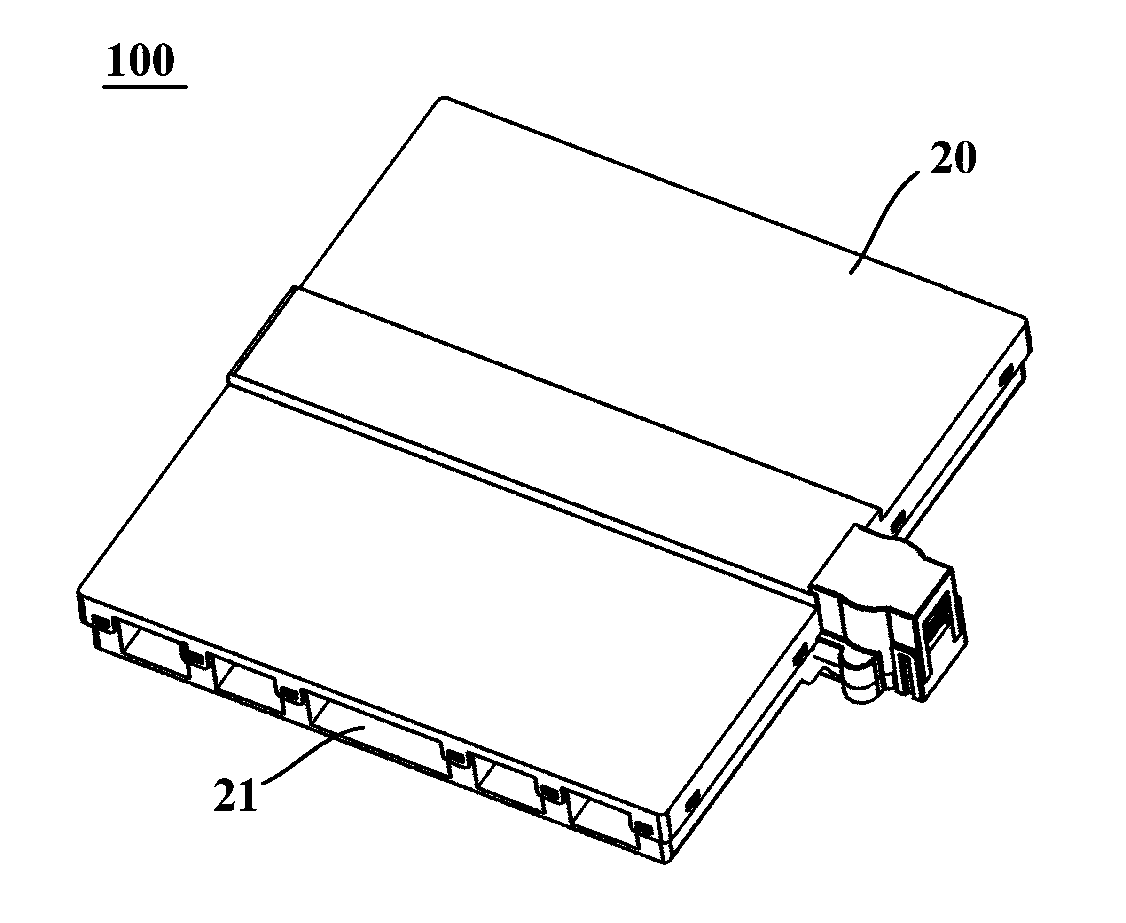 Branching air supply device and refrigerator with same
