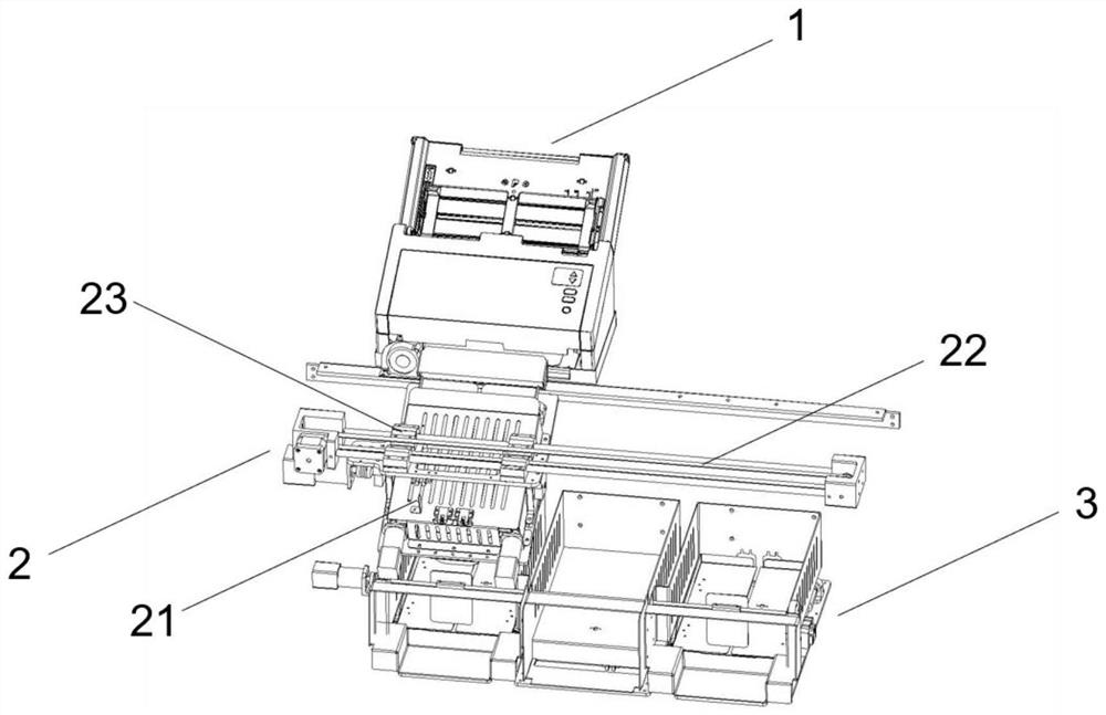 A kind of original document automatic sorting device and method