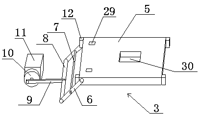 Connecting rod vibrating tea leaves shake screen machine