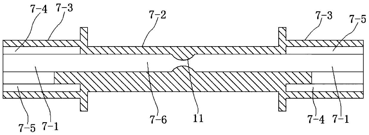 Independent double-magnet rocker type micro power generation device and wireless switch with power generation device