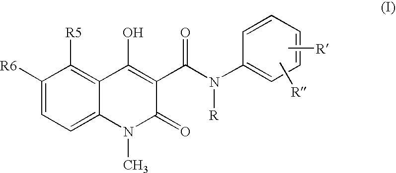 Compositions containing quinoline compounds