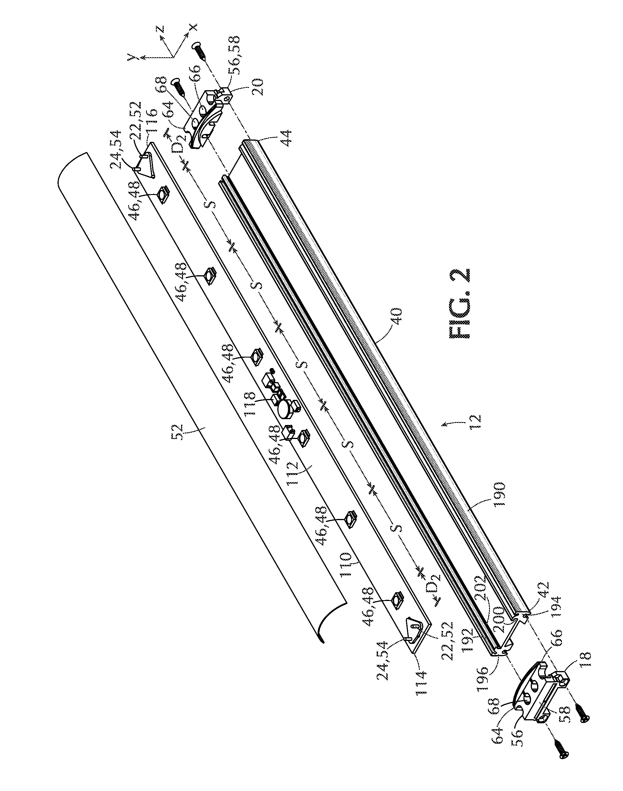 Modular lighting system and method