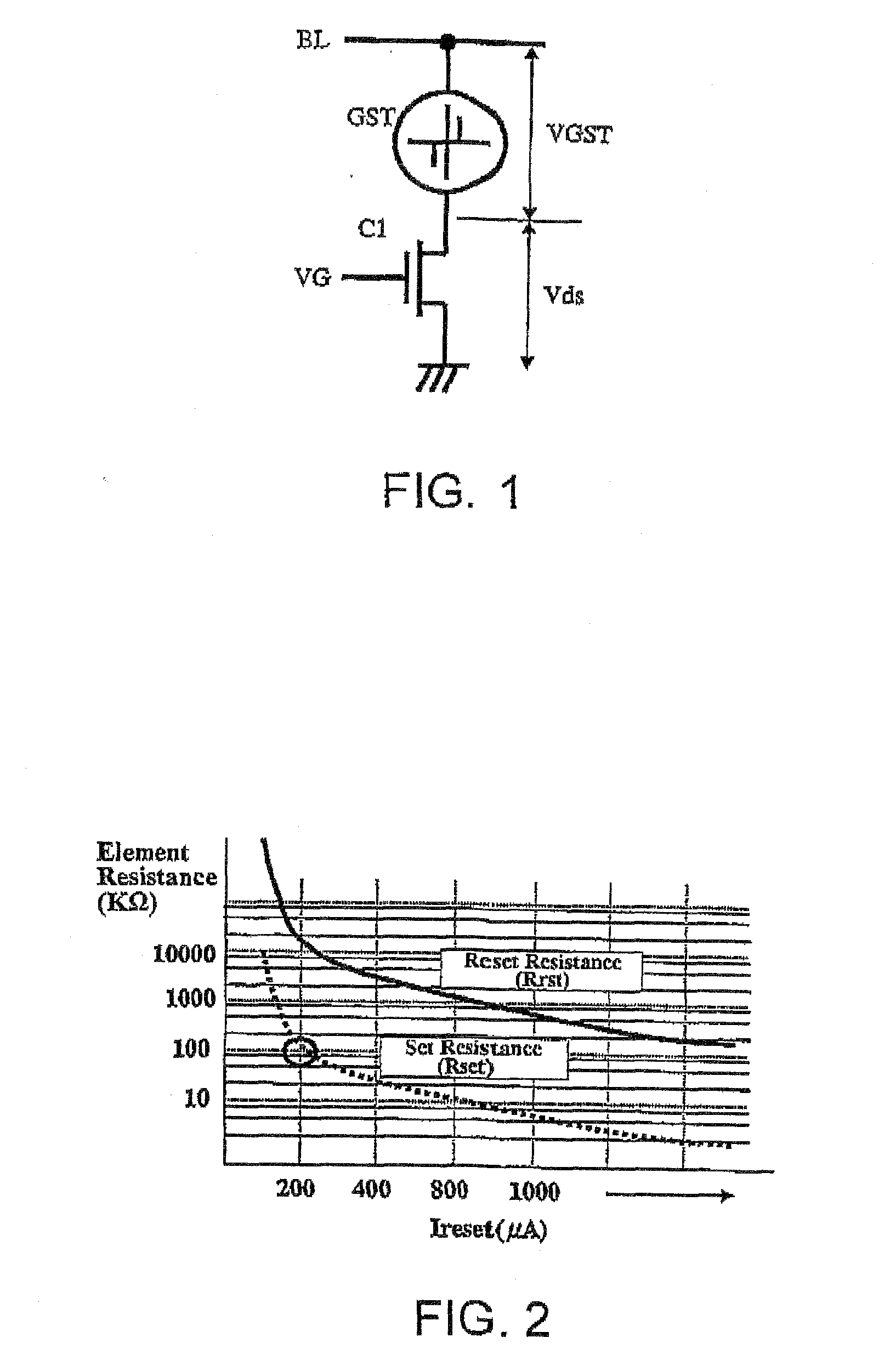 Memory readout circuit and phase-change memory device