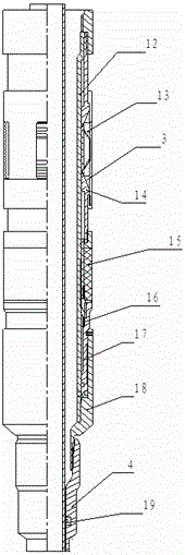 A downhole steam injection pipe string for heavy oil thermal recovery well