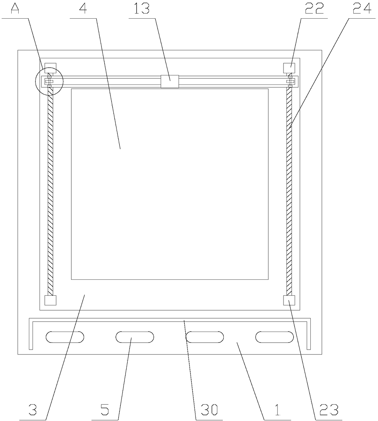 Electric power meter with convenient assembly and disassembly and clear observation