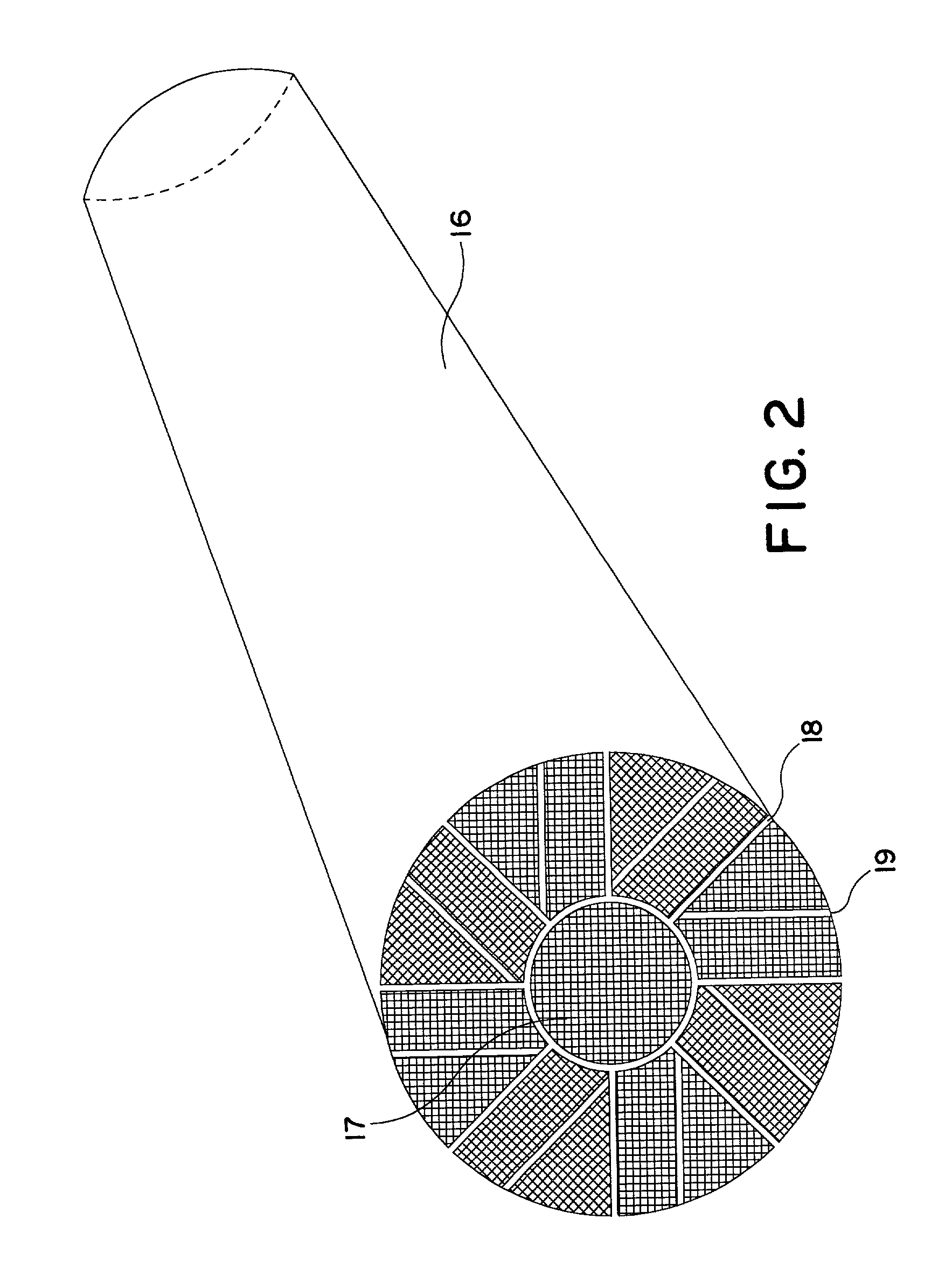 Airlift membrane device and membrane bioreactor and bioreactor process containing same
