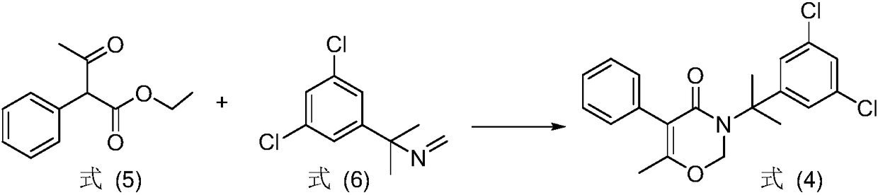 Preparation method of oxaziclomefone