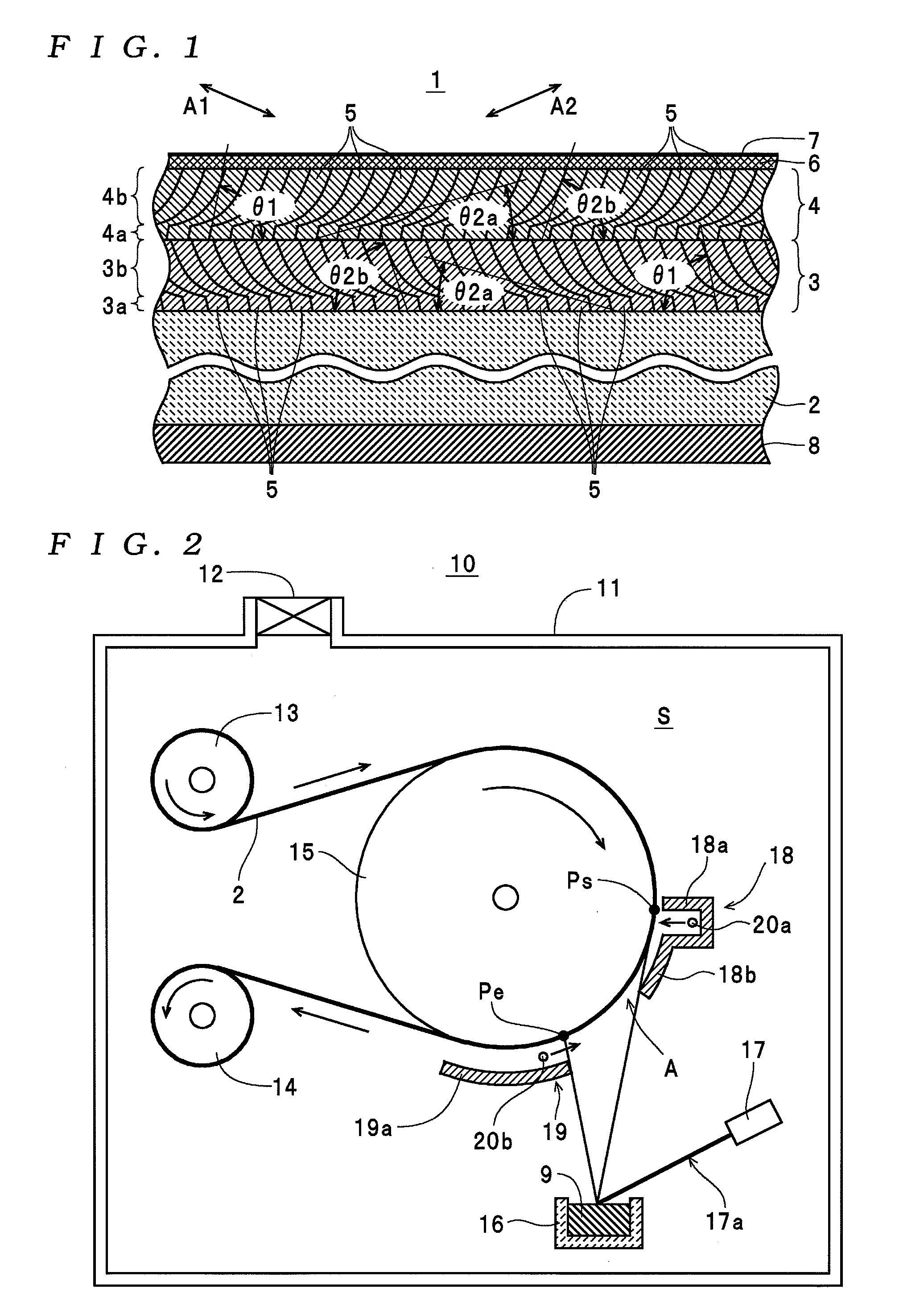 Magnetic recording medium, magnetic recording medium manufacturing apparatus, and method of manufacturing a magnetic recording medium