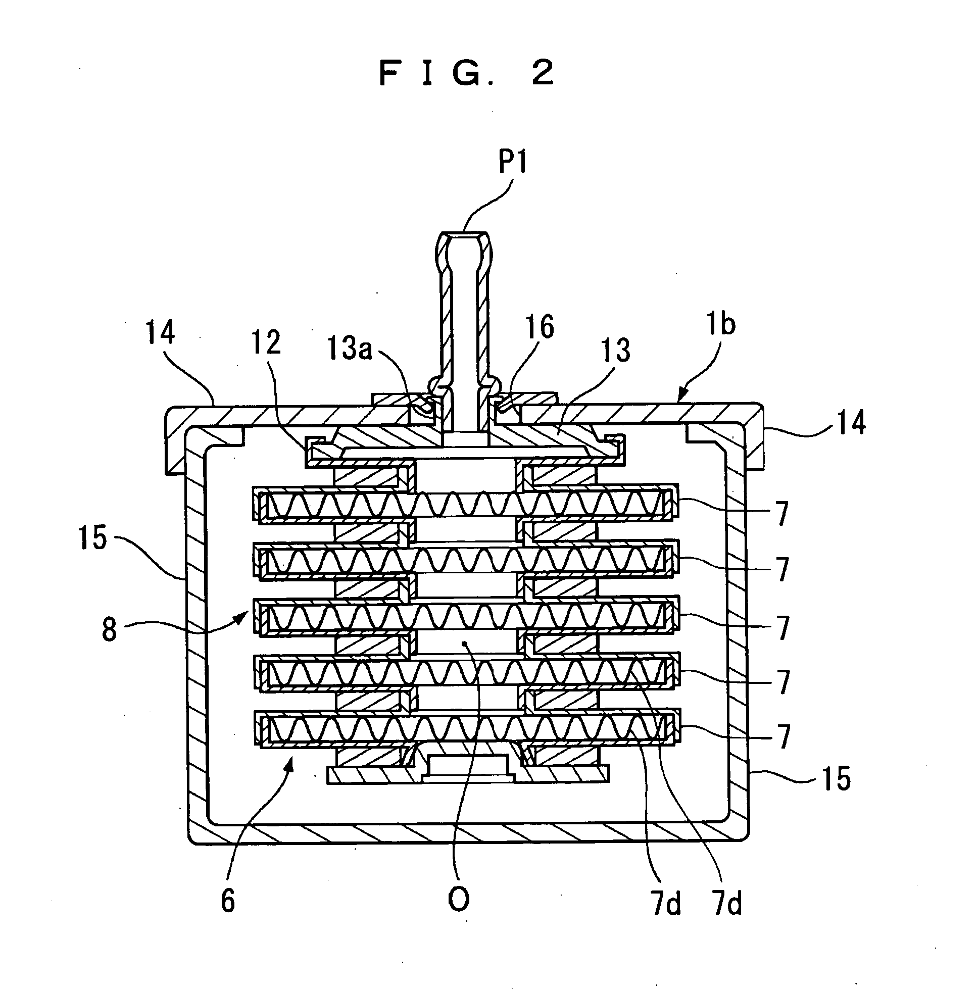 Oil-cooler-equipped radiator