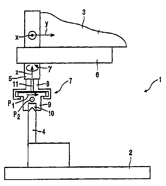 Method of calibrating a component placement machine, device suitable for carrying out such a method, and calibration component suitable for use in such a method or device