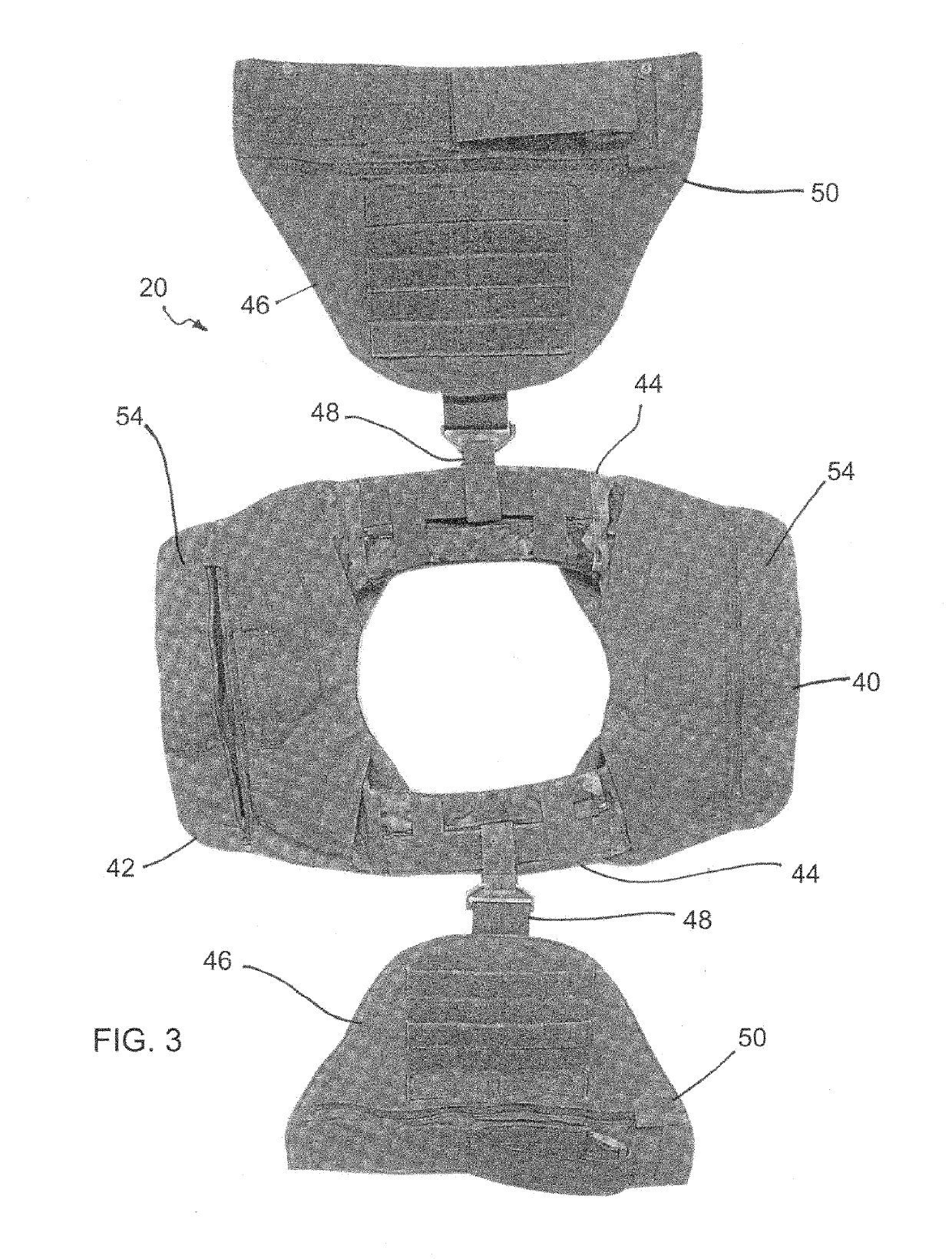 Modular armor supplement apparatus and system with silent fasteners and adjustability