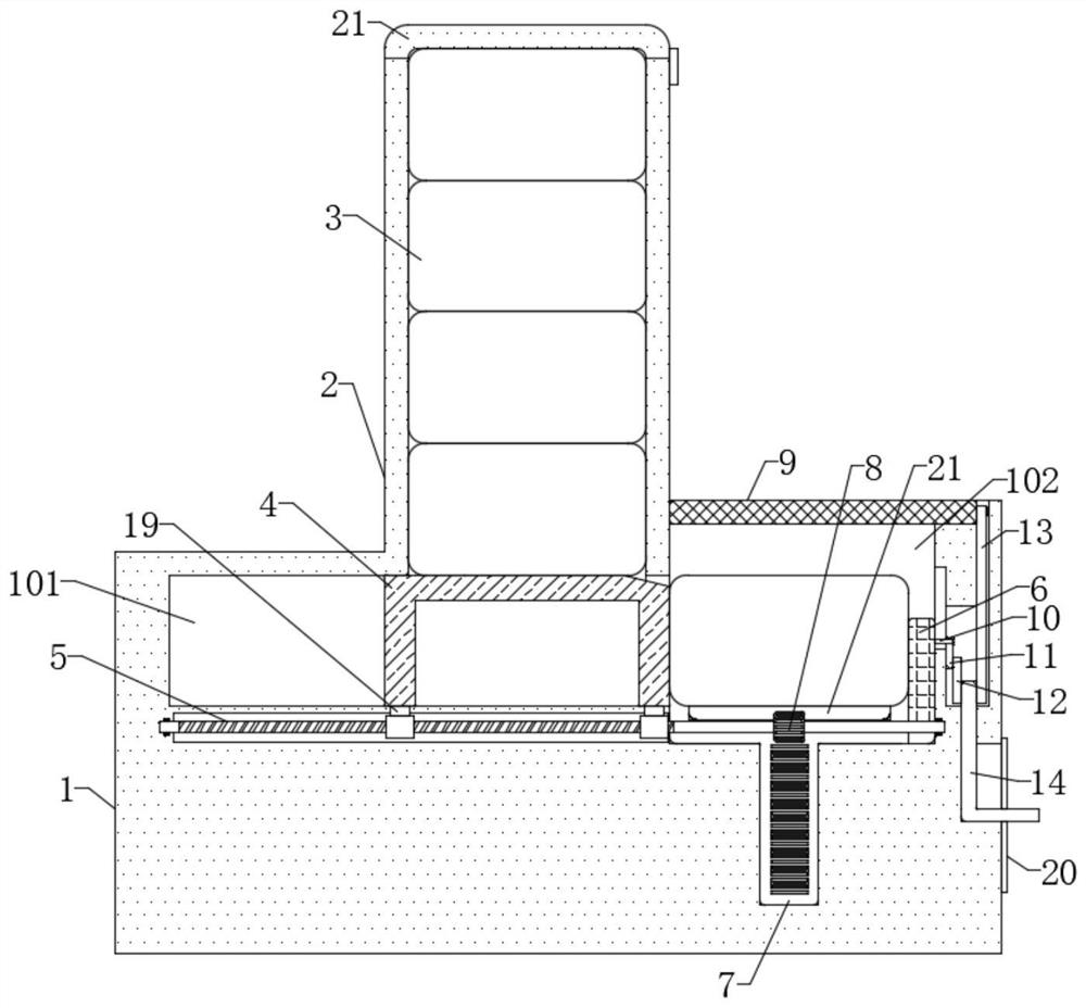 Classified storage device for copper bush bearings