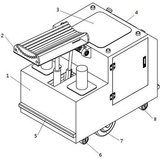 Control method for automatic guided vehicle (AGA)