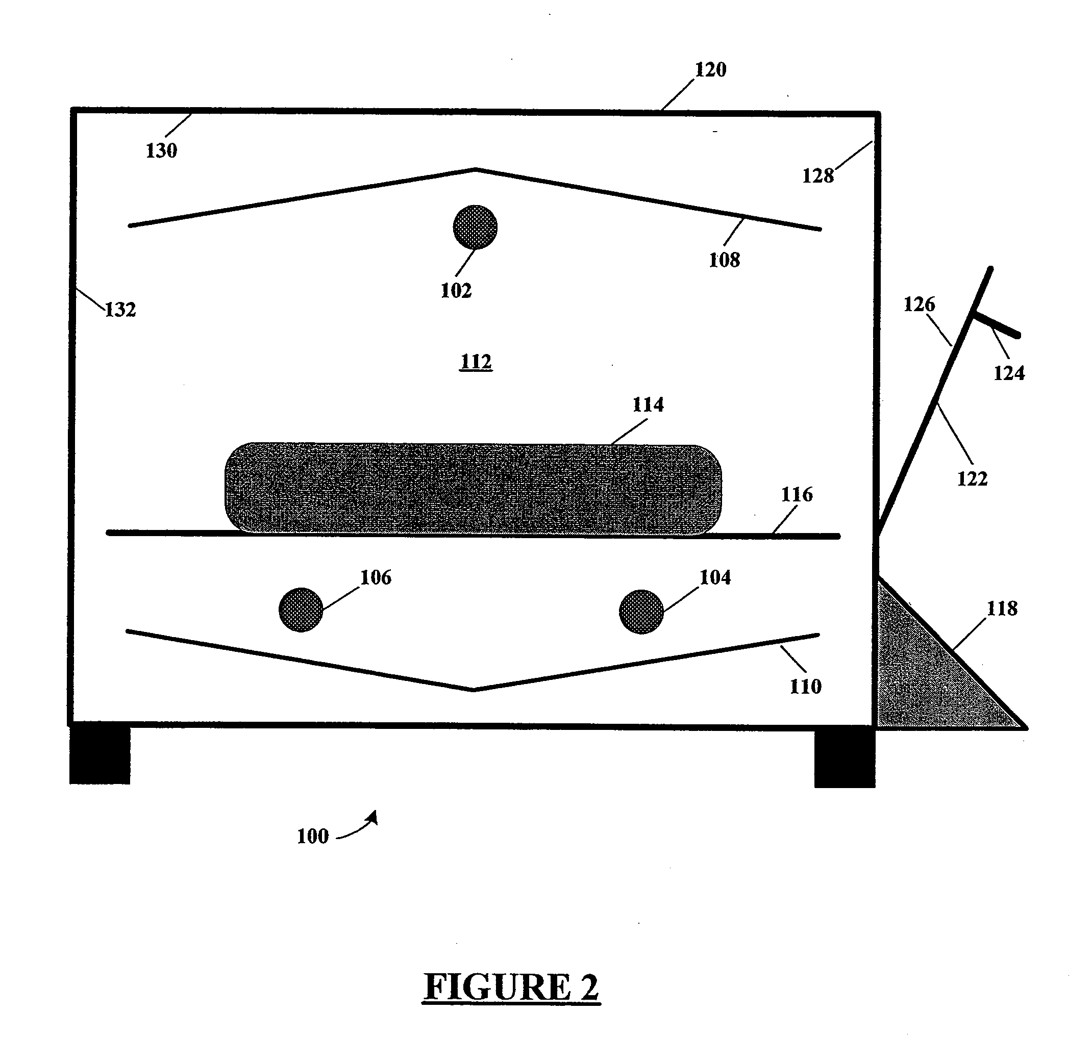 Method for cooking a food with infrared radiant heat