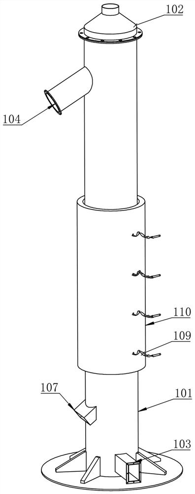 Drying device for bio-organic fertilizer