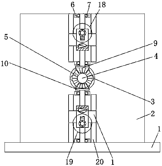 Tension-adjustable copper wire winding device for transformer production