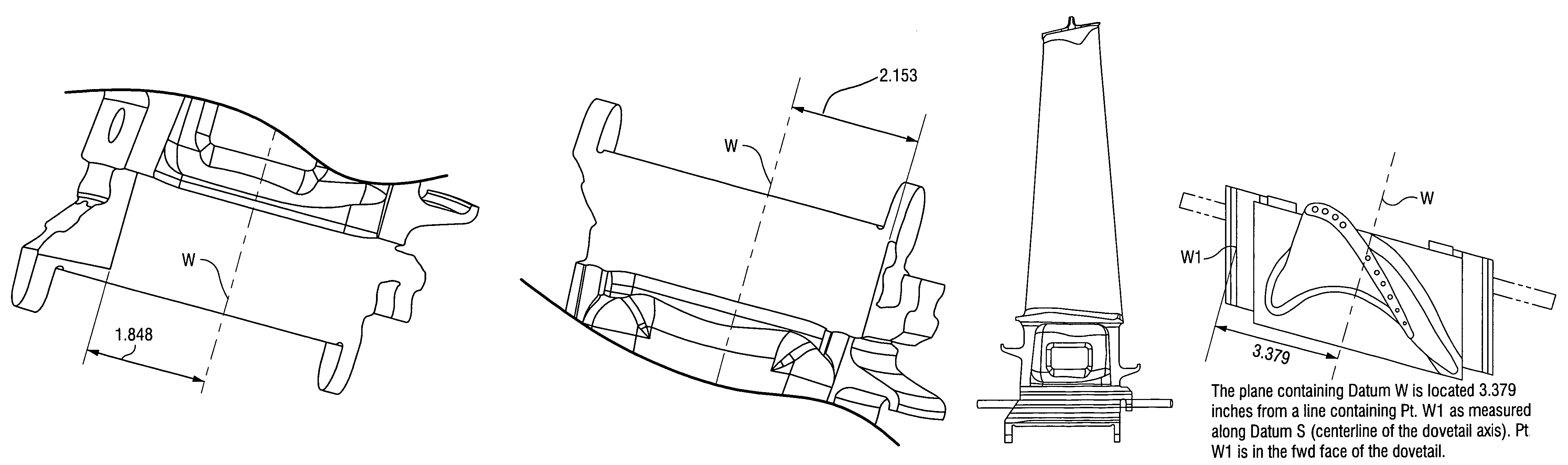 Blade/disk dovetail backcut for blade/disk stress reduction (9FA+e, stage 2)