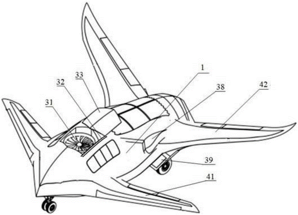 Hoverable Folding Wing Lifting Body Vehicle Based on Variable Center of Mass Technology