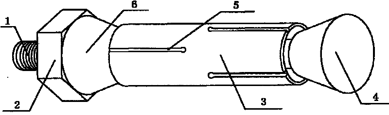 High-strength expansion bolt