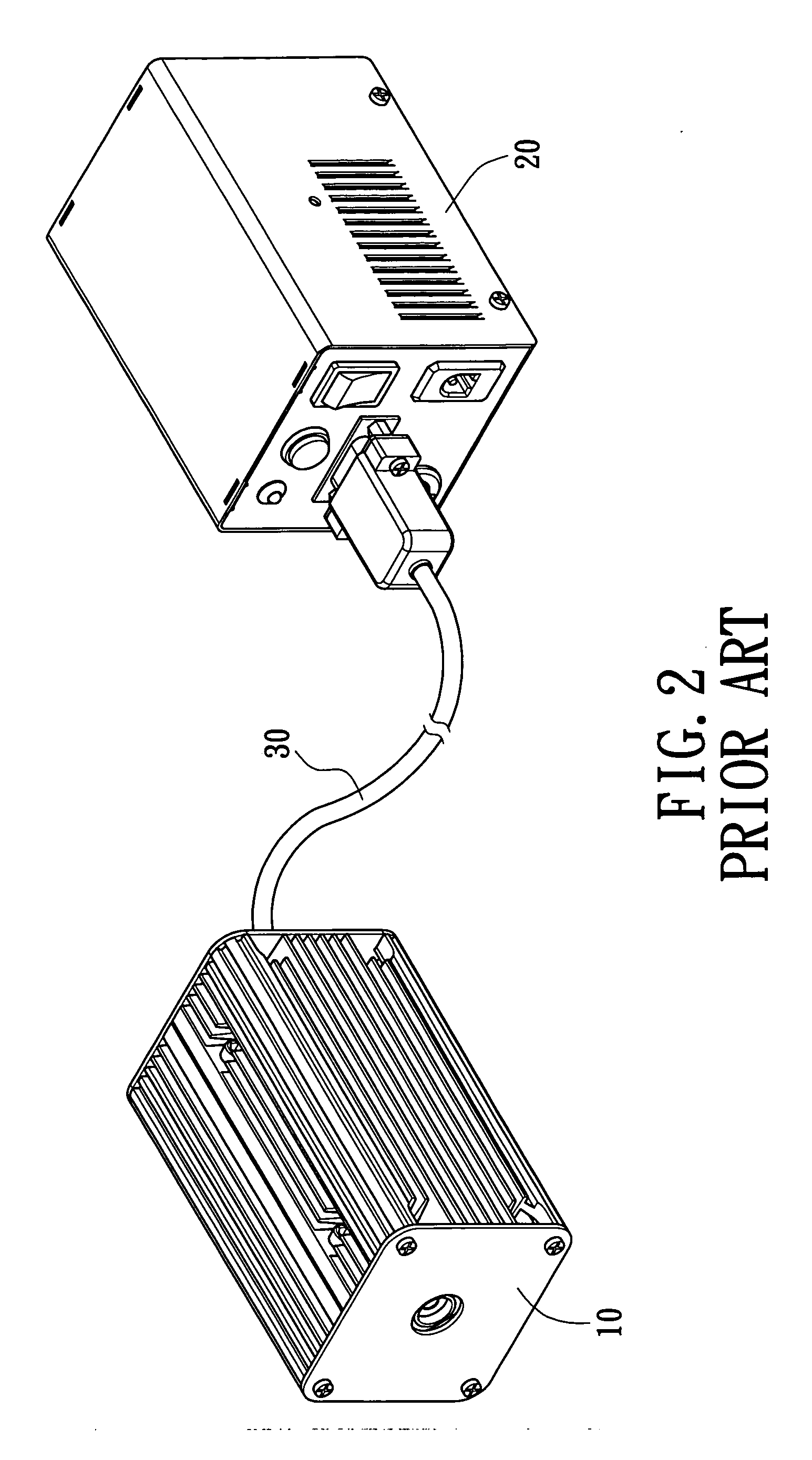 High power semiconductor laser lighting device