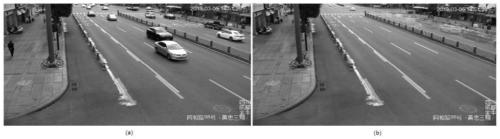 Sidewalk vehicle illegal parking detection method based on target detection and semantic segmentation