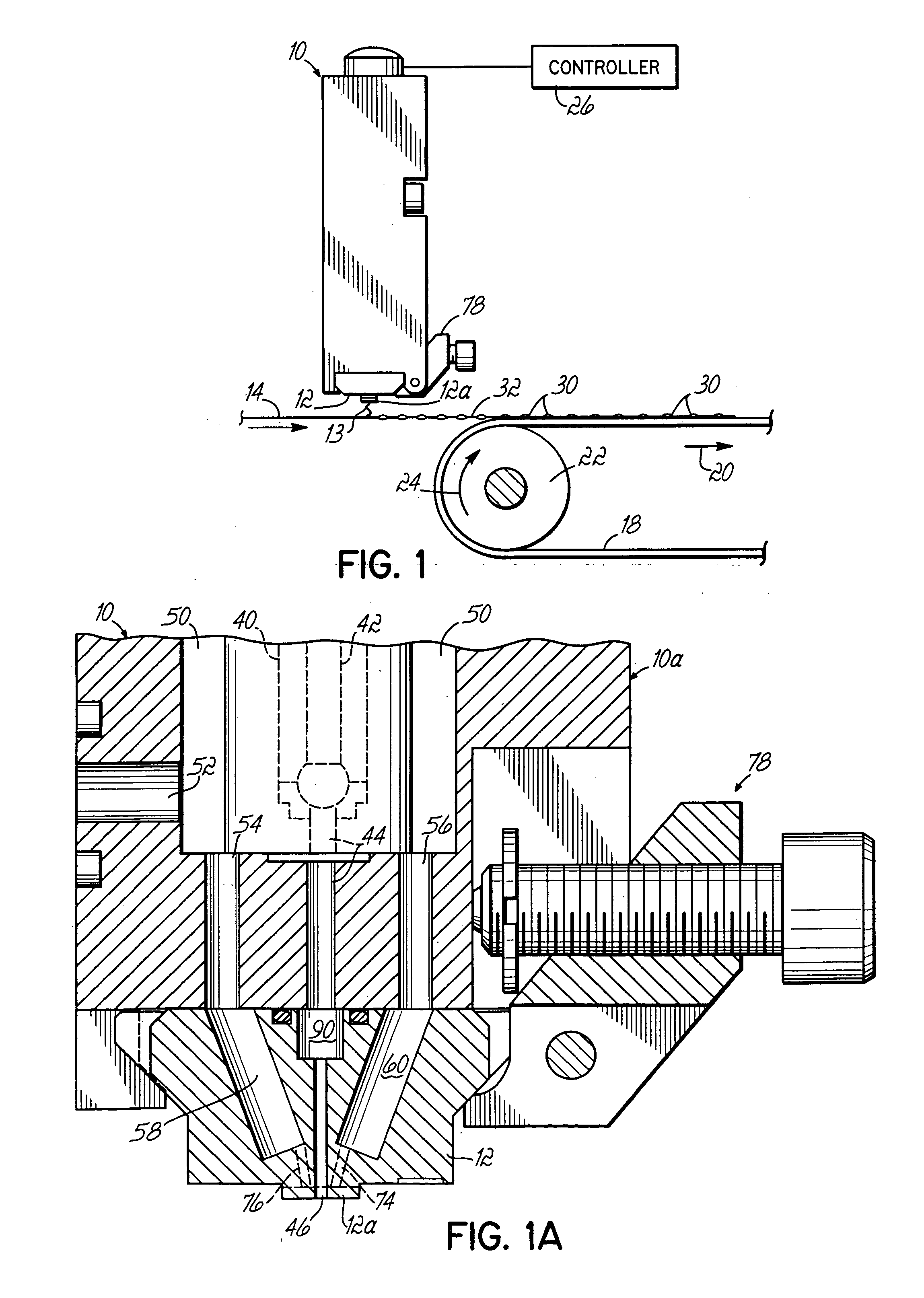 Method of applying a continuous adhesive filament to an elastic strand with discrete bond points and articles manufactured by the method