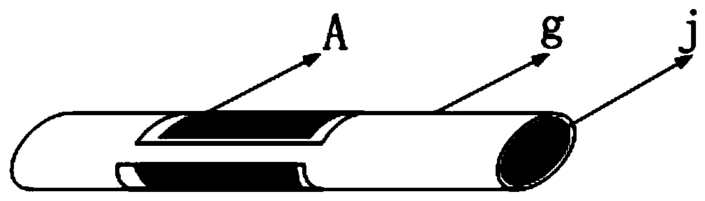 Propellant pipeline heating support device