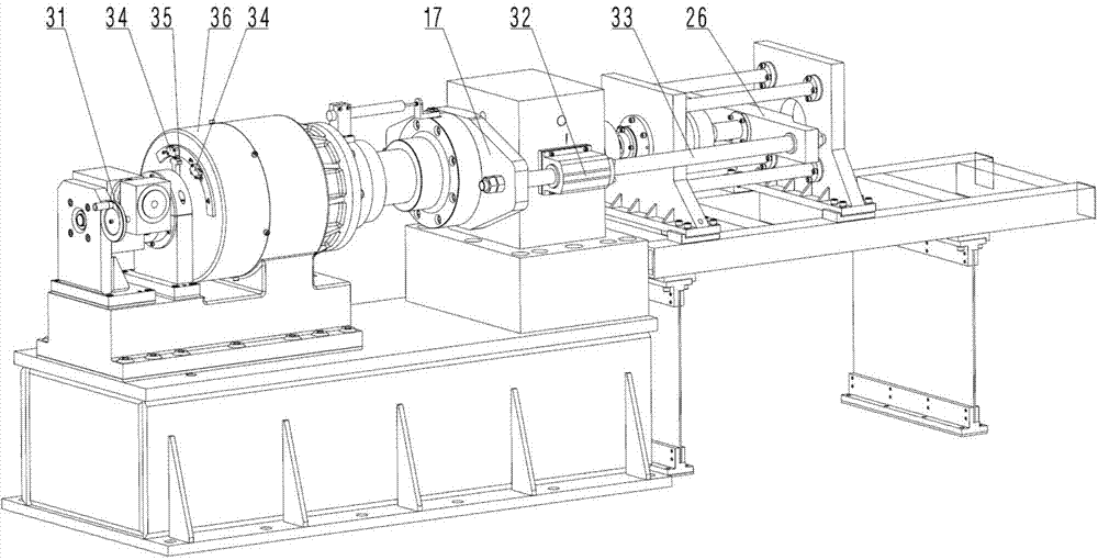 In-situ calibrating device with loaded direct-current torque motor and loaded driving ball screw assembly