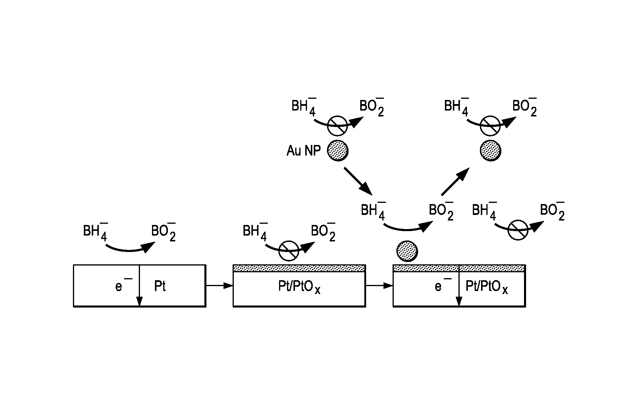 Method and apparatus for electrocatalytic amplification on pre-oxidized measuring electrode