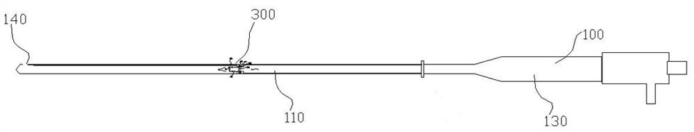 Integrated pneumoperitoneum needle for hepatobiliary surgery