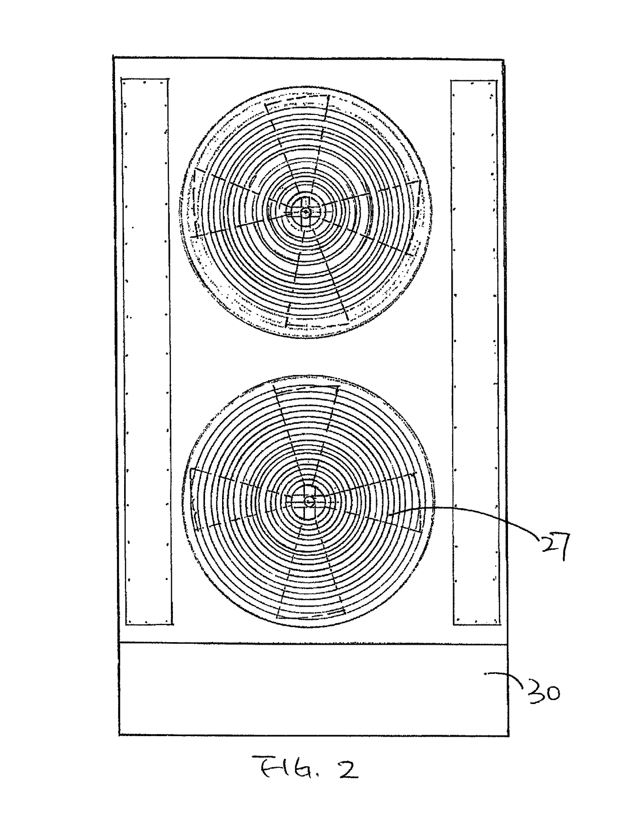 Air conditioning and heat pump system with evaporative cooling system