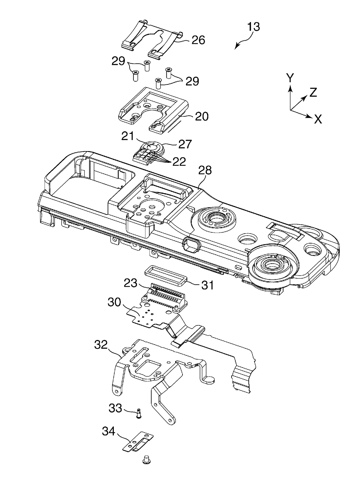 Multipolarized signal terminal connector for accessory, accessory shoe device, image pickup apparatus, and accessory