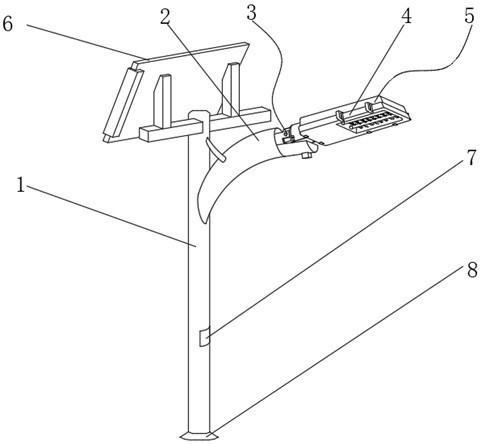 LED lamp with adjustable illumination angle