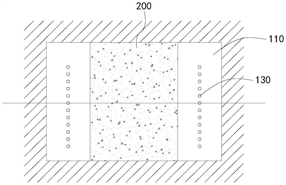 Washable bank slope surface wave pressure measuring method