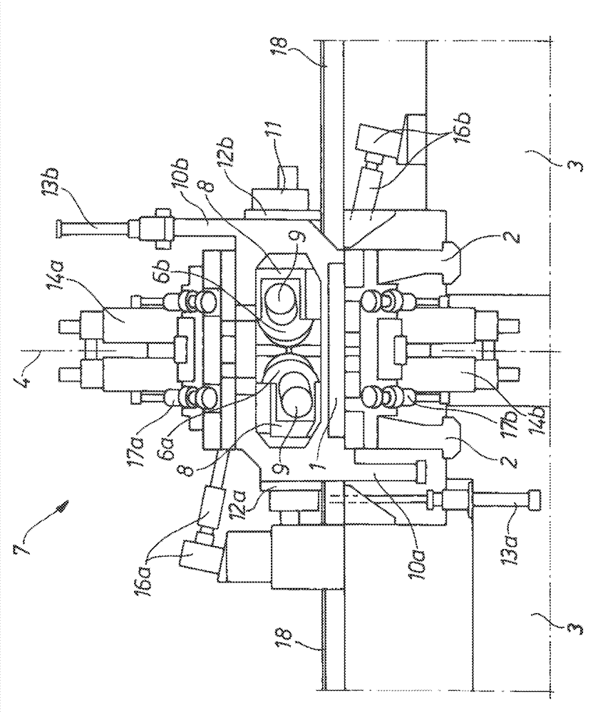 Cone piercing mill for producing seamless tubes