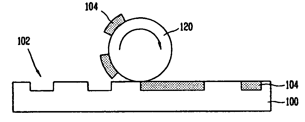 Method of fabricating color filter in display device