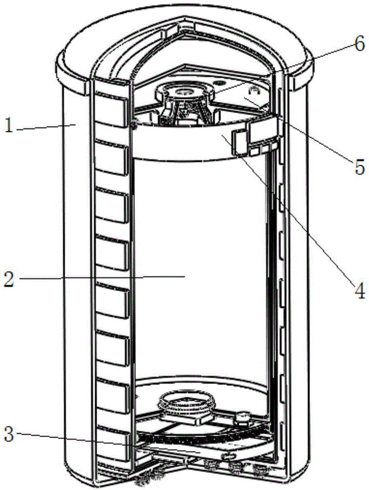 Intelligent storage device for hazardous chemicals