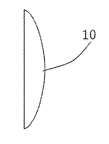 Method for determining the configuration of an ophthalmic lens, ophthalmic lens produced according to said method, and method for producing said lens