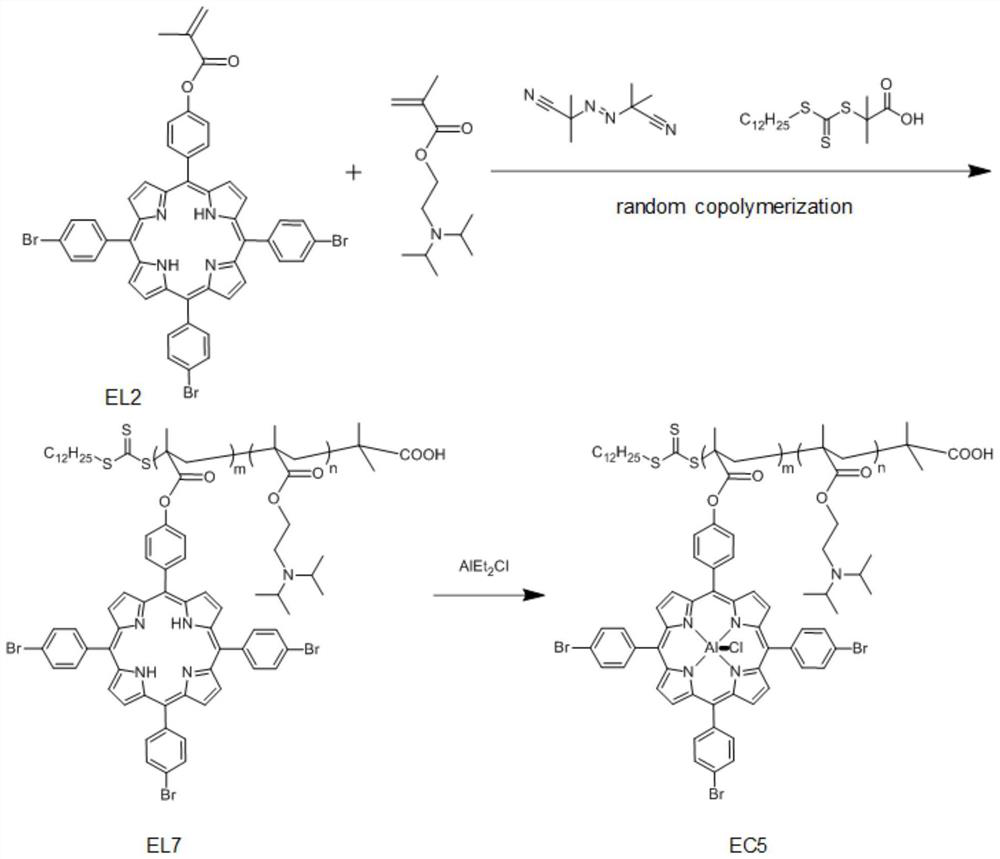 A kind of multifunctional metalloporphyrin complex, its preparation method and polycarbonate preparation method