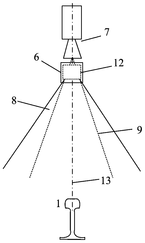 Visual track inspection imaging system