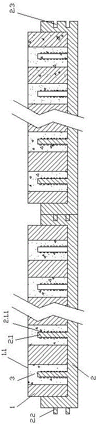 High-temperature anti-blockage resistance ceramic block