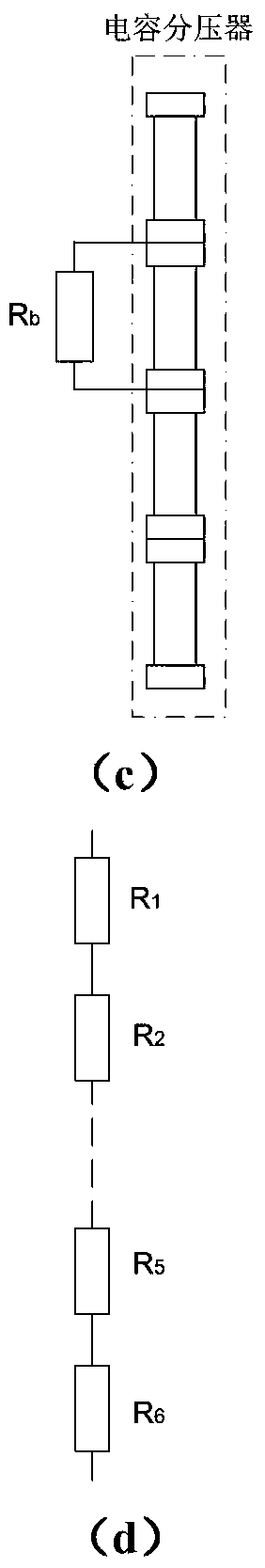 An equivalent leakage current error influence test device and its test method