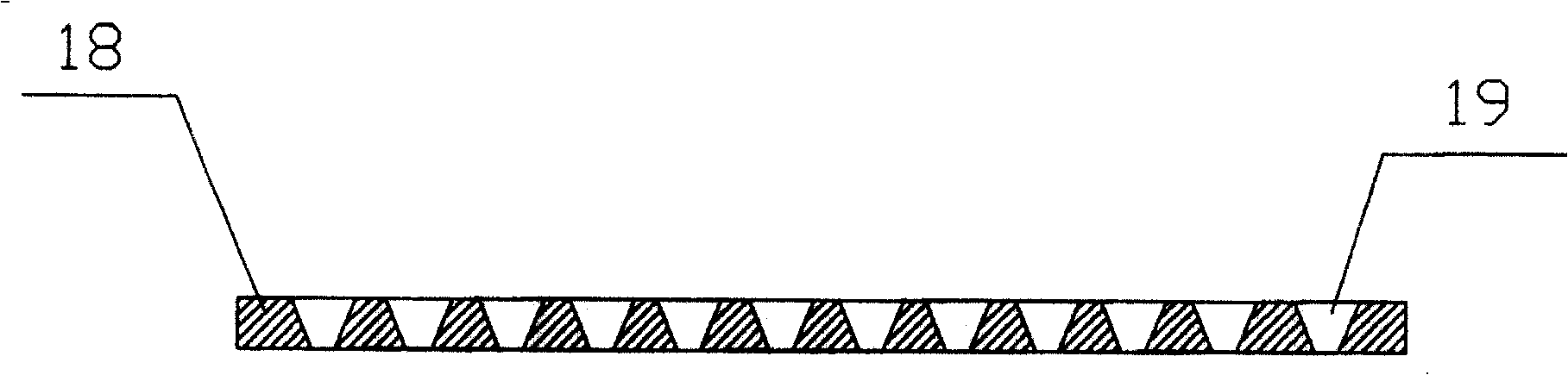 Water-saving washing machine with water circulating purification function