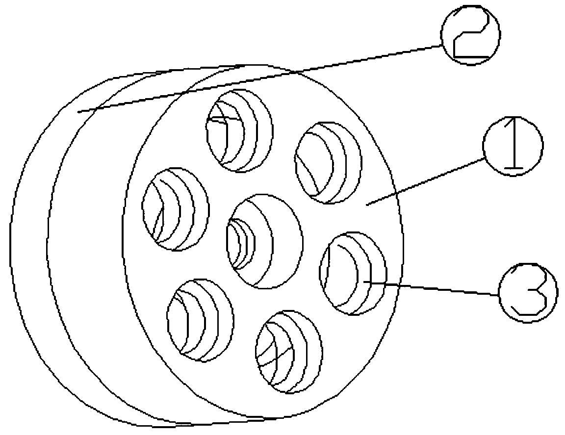 Bullet clamp for sighting telescope