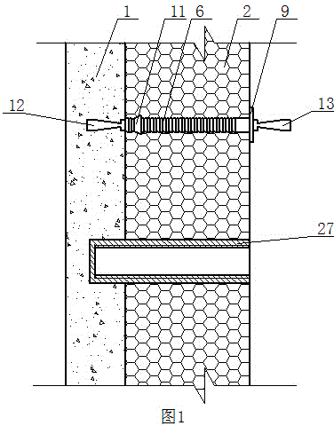 On-site construction method for sandwich composite wall
