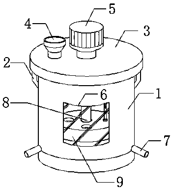 Grinding and powdering device for synthesis essence production